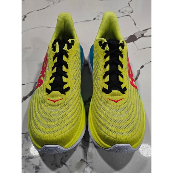 Hoka One Mach 5 Evening Primrose Scuba Blue Size 11D US Men's Running Shoes - Picture 3 of 7